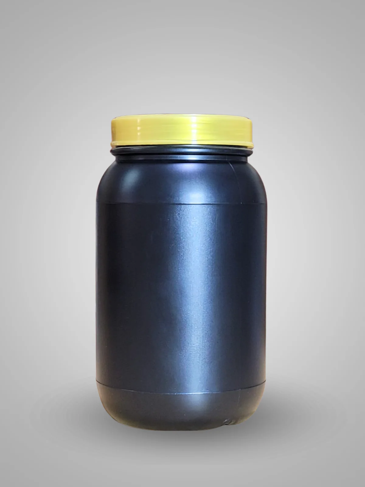 Frasco PEAD 3.3 kg — negro